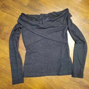 Abercrombie & fitch off the shoulder top